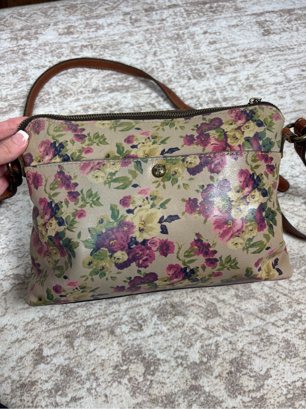 Patricia Nash Avellino Antique Rose Crossbody and Wallet Set - Picture 11 of 16